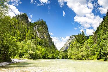 River Enns, Gesaeuse National Park, Styria, Austria, Europe