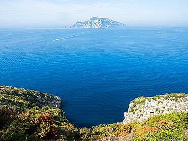 Isle of Capri, Punta Campanella, Calabria, Italy, Europe