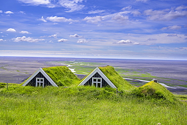 Sel Museum Farm, Skaftafell NP, Austurland, Iceland, Europe