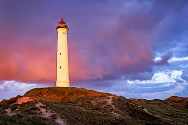 Lyngvig Lighthouse, Hvide Sande, Denmark, Europe