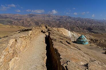 Shrine in Darya-e Adjahar (Dragon Valley), Bamyan, Afghanistan, Asia