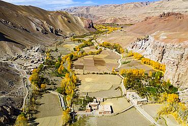 Ferile valley near Yakawlang province, Bamyan, Afghanistan, Bamyan, Afghanistan, Asia