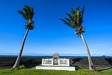 German memorial in Apia, Upolo, Samoa, South Pacific, Oceania