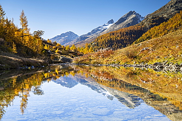 Grundsee, Fafleralp, Loetschental, Valais, Switzerland, Europe