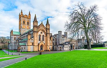 Buckfast Abbey Church, Buckfastleigh, Devon, England, United Kingdom, Europe