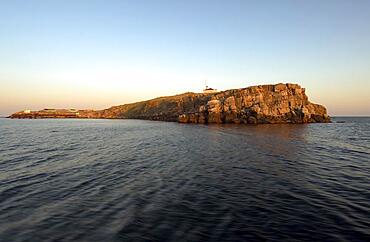 View from seaside on Snake Island (Zmiinyi Island), Black Sea, Odessa, Ukraine, Eastern Europe, Europe