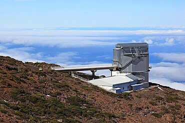 Roque de los Muchachos Observatory, La Palma Astrophysical Observatory, the Telescopio Nacional Galileo (TNG), La Palma, Canary Island, Spain, Europe