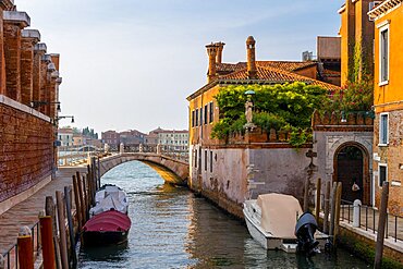 Canal, Venice, Veneto, Italy, Europe