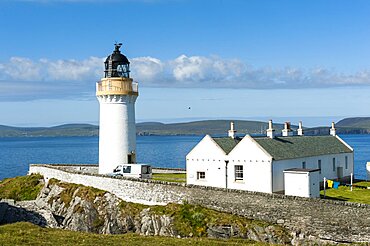 Stevenson Lighthouse, Bressay Lighthouse, Isle of Bressay, Shetland Islands, Scotland, United Kingdom, Europe