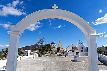 Saint George church, Santorini, Greece, Europe