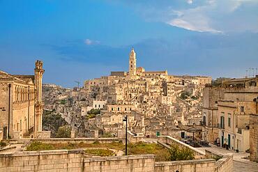 Cityscape, Matera, Province of Matera, Basilicata, Italy, Matera, Basilicata, Italy, Europe