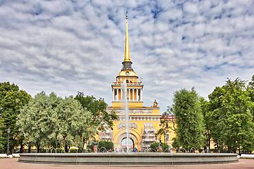 Admiralty Building, St. Petersburg, Russia, Europe