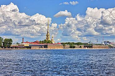 Peter and Paul Church, Neva, St. Petersburg, Russia, Europe