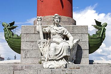 Rostral Column, St. Petersburg, Russia, Europe