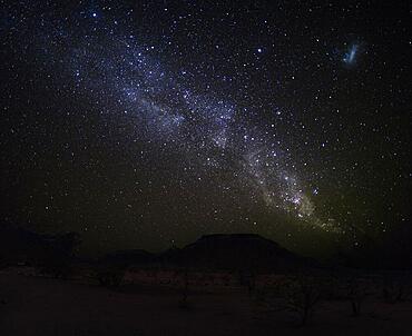 Milky Way, astrophoto, night photo, Twyfelfontein, Namibia, Africa