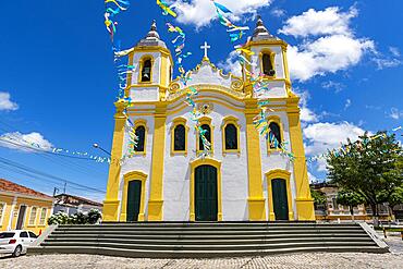 Matriz Sagrado Coracao De Jesus church, Laranjeiras, Sergipe, Brazil, South America