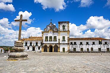 Sao Francisco church, Sao Francisco square, Unesco site Sao Cristovao, Sergipe, Brazil, South America