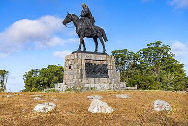 Horse rider statue, Santa Teresa National Park, Uruguay, South America