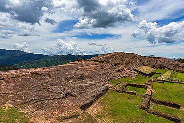 Unesco site El Fuerte de Samaipata, Pre-Columbian archaeological site, Santa Cruz department, Bolivia, South America