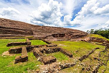 Unesco site El Fuerte de Samaipata, Pre-Columbian archaeological site, Santa Cruz department, Bolivia, South America