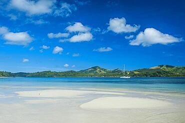 Blue lagoon, Yasawas, Fiji, South Pacific, Oceania