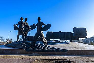 Conquerors of Virgin Land Monument, Kostanay, northern Kazakhstan