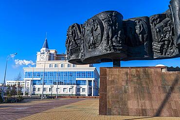 Conquerors of Virgin Land Monument, Kostanay, northern Kazakhstan