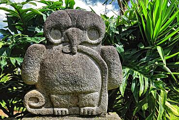 Republic of Colombia, San Augustin, Departamento Huila, archaeological site, prehistoric statues carved from lava and basalt, Colombia, South America