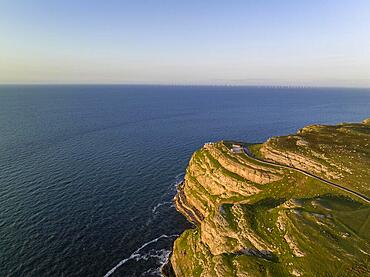 Cliff, Marine Drive, Llandudno, Wales, United Kingdom, Europe