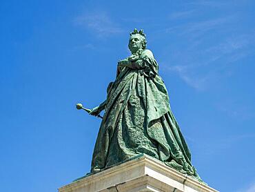 Maria Theresa Monument, Austrian Empress, Neuer Platz, Klagenfurt, Carinthia, Austria, Europe