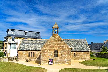 St-Guirec Chapel in Ploumanac'h, Perros-Guirec, Brittany, France, Europe