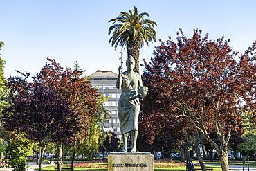 Monumento a Republica Portugal, Jardim Teofilo Braga or Praca da Republica, Porto, Portugal, Europe