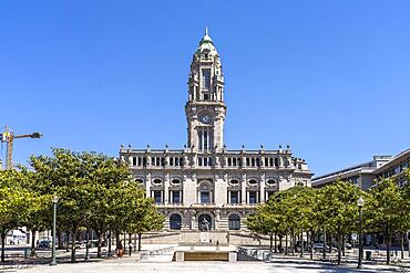 The Pacos de Concelho City Hall in Porto, Portugal, Europe