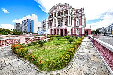 Belle Epoque Amazon Theatre, Manaus, Amazonia State, Brazil, South America