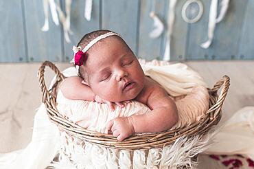 Tiny wonderful baby basket