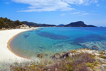 Ema Beach, Toroni, Torone, Sithonia, Chalkidiki, Central Macedonia, Greece, Europe