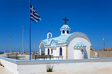 Agios Nikolaos Chapel, Port, Killini, Kyllini, Elis, Peloponnese, Greece, Europe