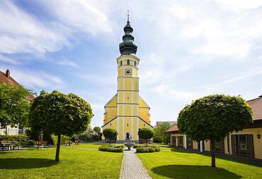 Pilgrimage Church of the Assumption of Mary in Sammarei, Klosterwinkel, Ortenburg, Lower Bavaria, Germany, Europe