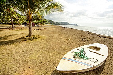 On the beach of Playa Tarcoles Costa Rica