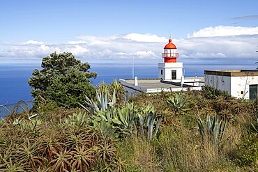 Lighthouse at Ponta do Pargo, Madeira, Portugal, Europe