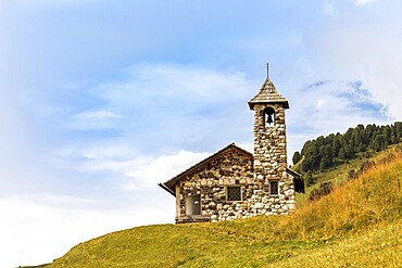 Fermeda Chapel on the Seceda, Val Gardena, South Tyrol