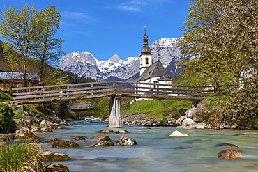 Church of St Sebastian in Ramsau near Berchtesgaden