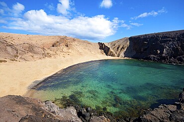 Papagayo Beach in Lanzarote, Canary Islands