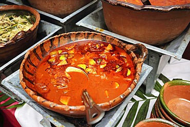 National Mexican food in a trendy Coyoacan restaurant