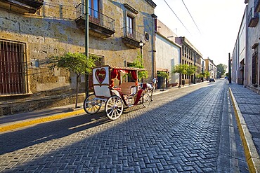 Guadalajara streets in historic center