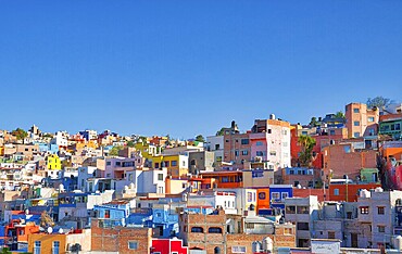 Guanajuato, scenic city panorama
