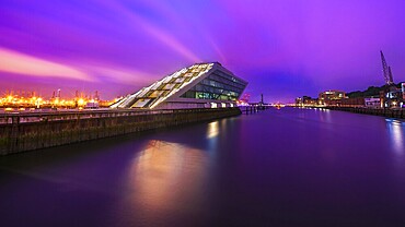 Dockland office building in the port of Hamburg