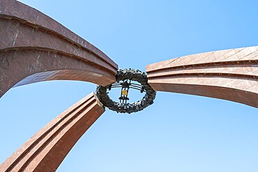 Victory Monument, Victory Square, Bishkek, Kyrgyzstan, Asia