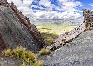 Pallay Punchu Rainbowmountain, Layo, Peru, South America