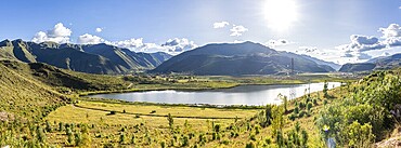 Laguna de Huacarpay, Huacarpay, Peru, South America